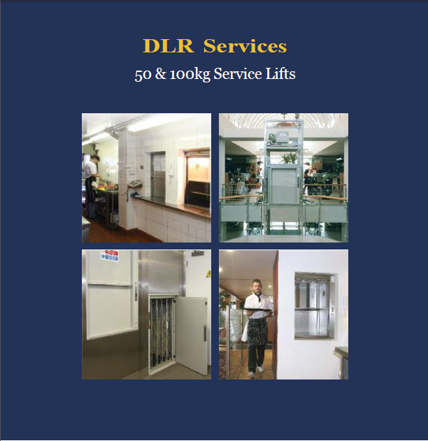 Micro Lift 100B - with rise and fall shutters - Service Lifts